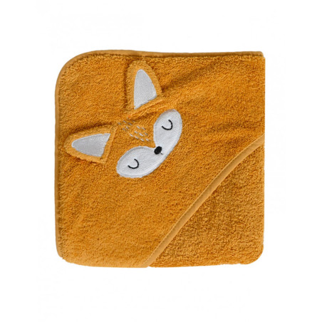 Cape de bain Little Foxy Caramel - Broderie Magda