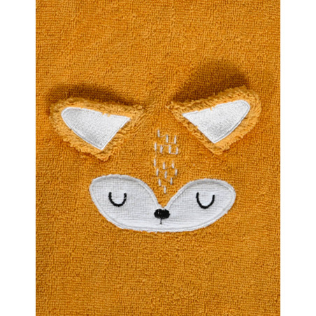 Cape de bain Little Foxy Caramel - Broderie Magda